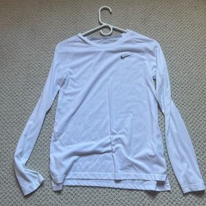 Nike Dri-FIT White Running Shirt